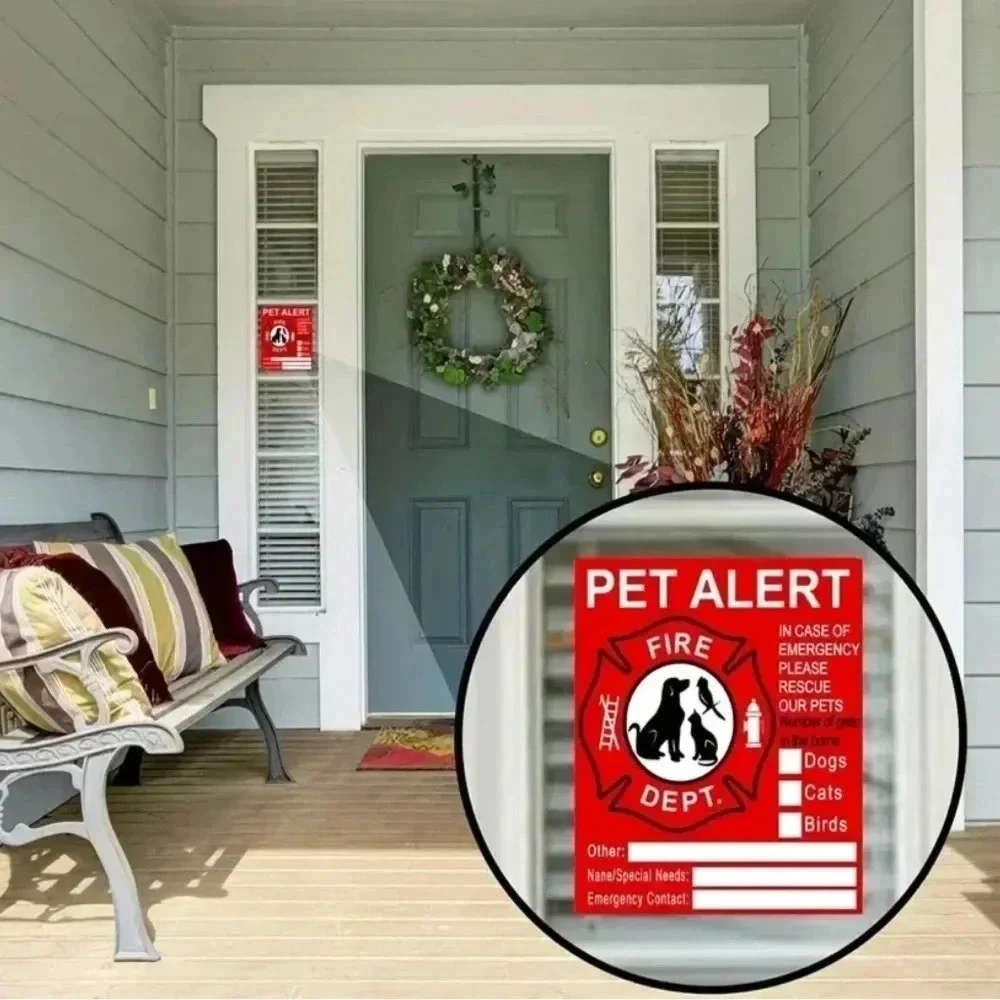 Pet Alert First Responder Alert Sticker - Picture 2 of 5